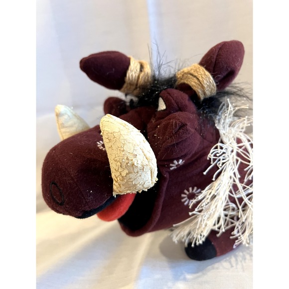 Disney Lion King BEAN BAG 1997 Broadway Musical Trickster #3 and Pumba - Picture 6 of 8